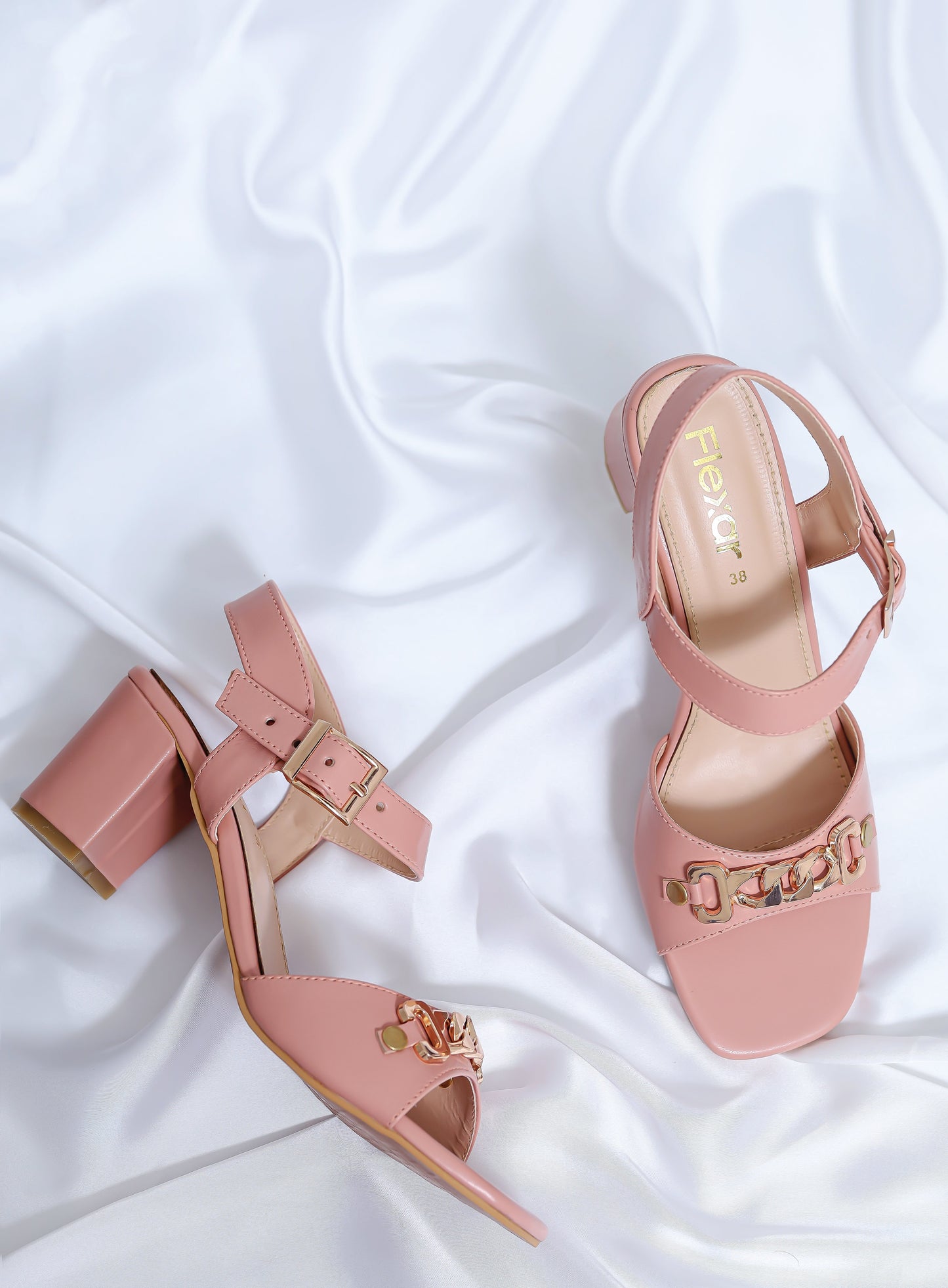 Flexar Heels Peach - L3🔥