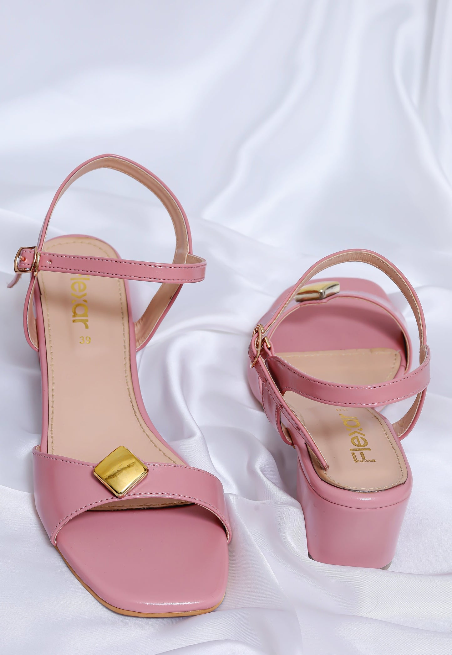 Flexar Heels Muted Pink - L1