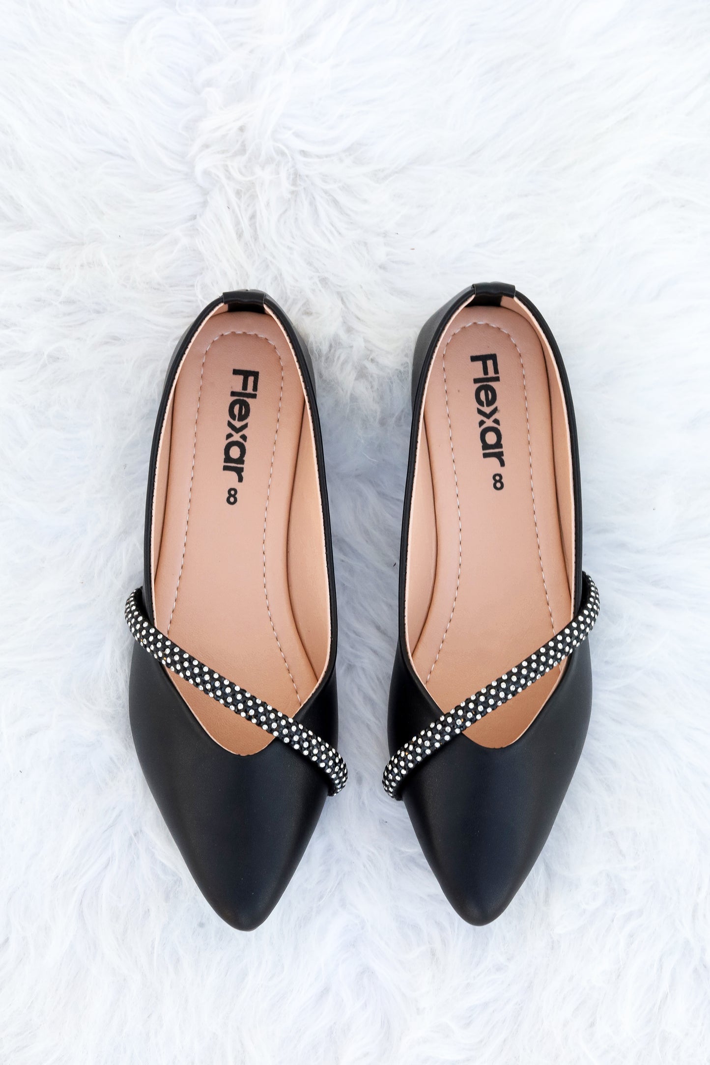 Flexar Modern Black Pumps for Women – Stylish & Comfortable