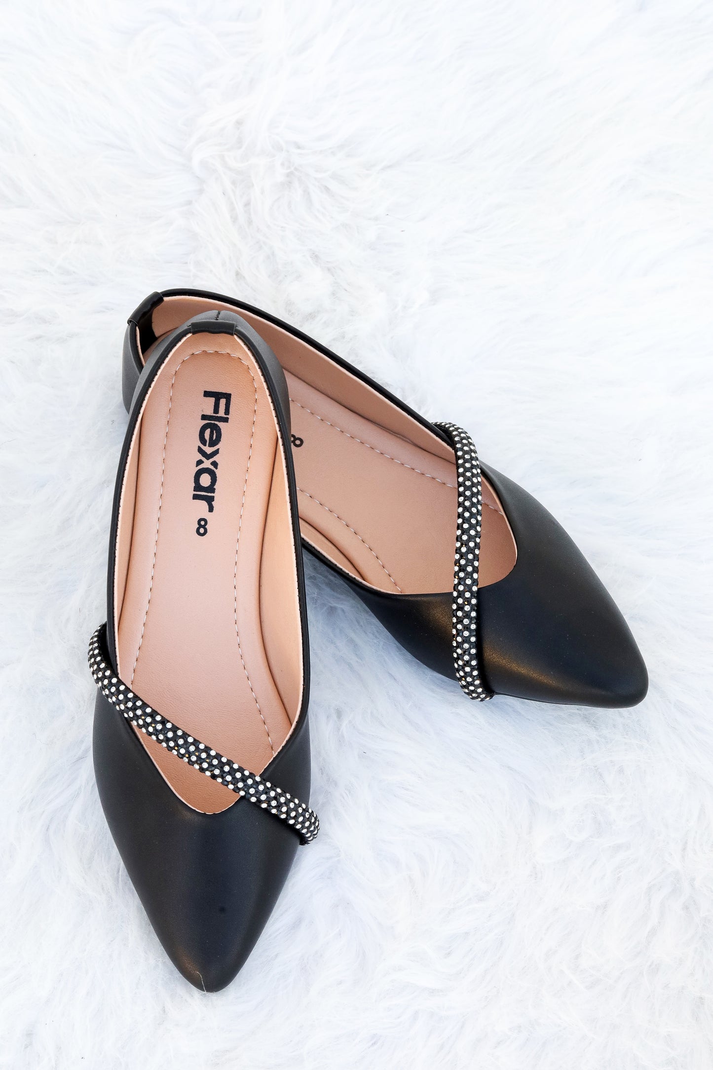 Flexar Modern Black Pumps for Women – Stylish & Comfortable