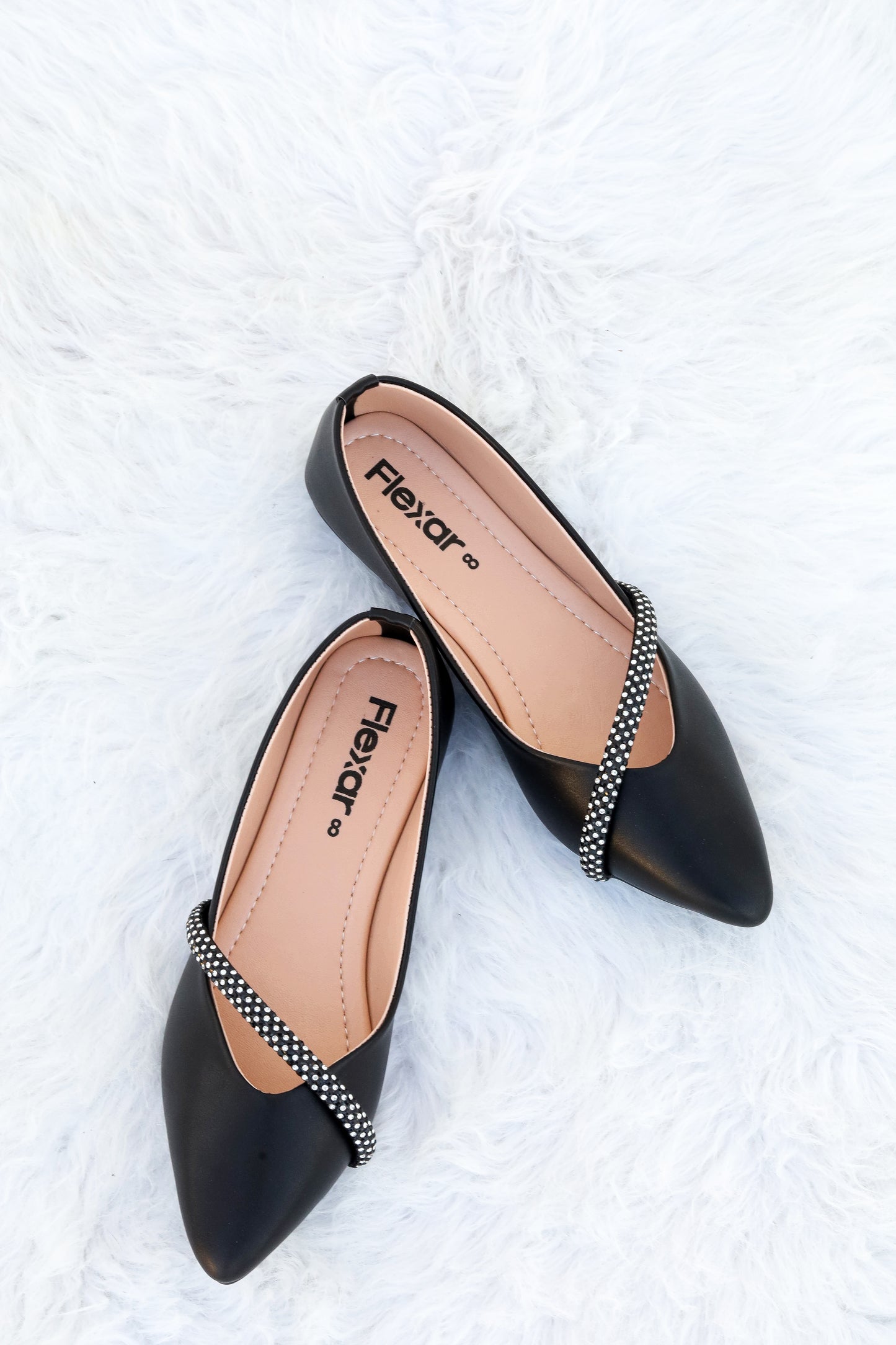 Flexar Modern Black Pumps for Women – Stylish & Comfortable