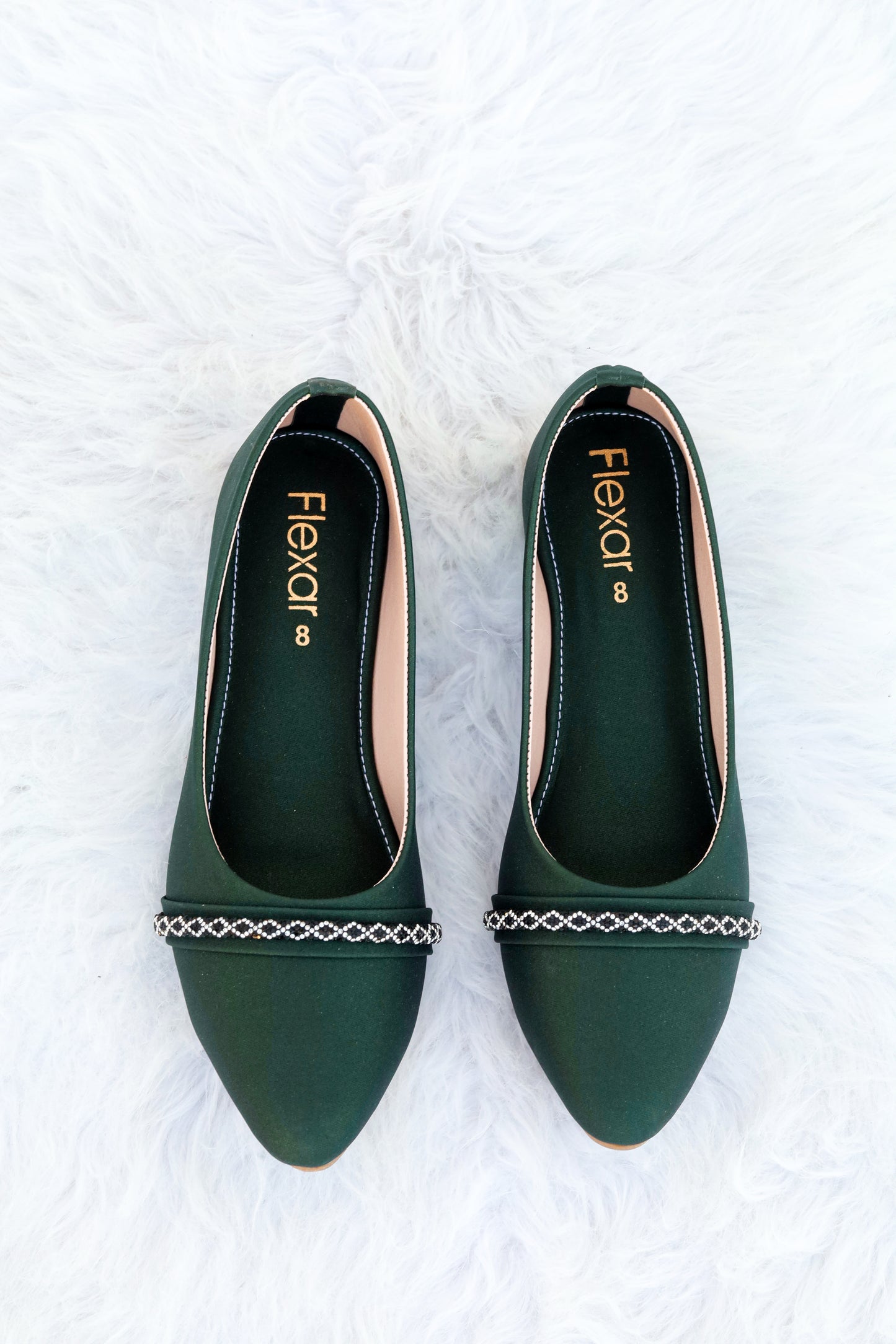 Flexar Elegant Green Pumps