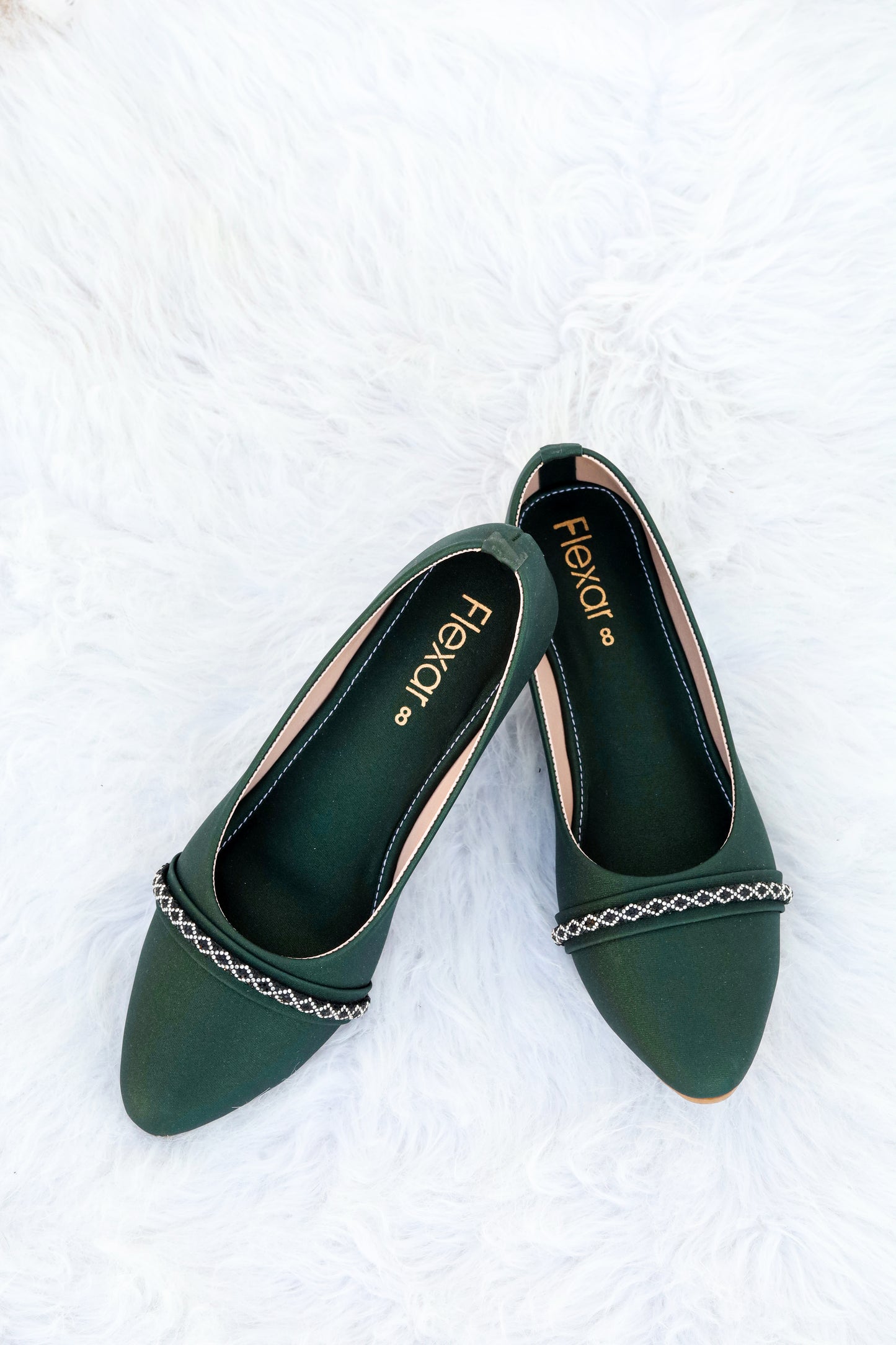 Flexar Elegant Green Pumps