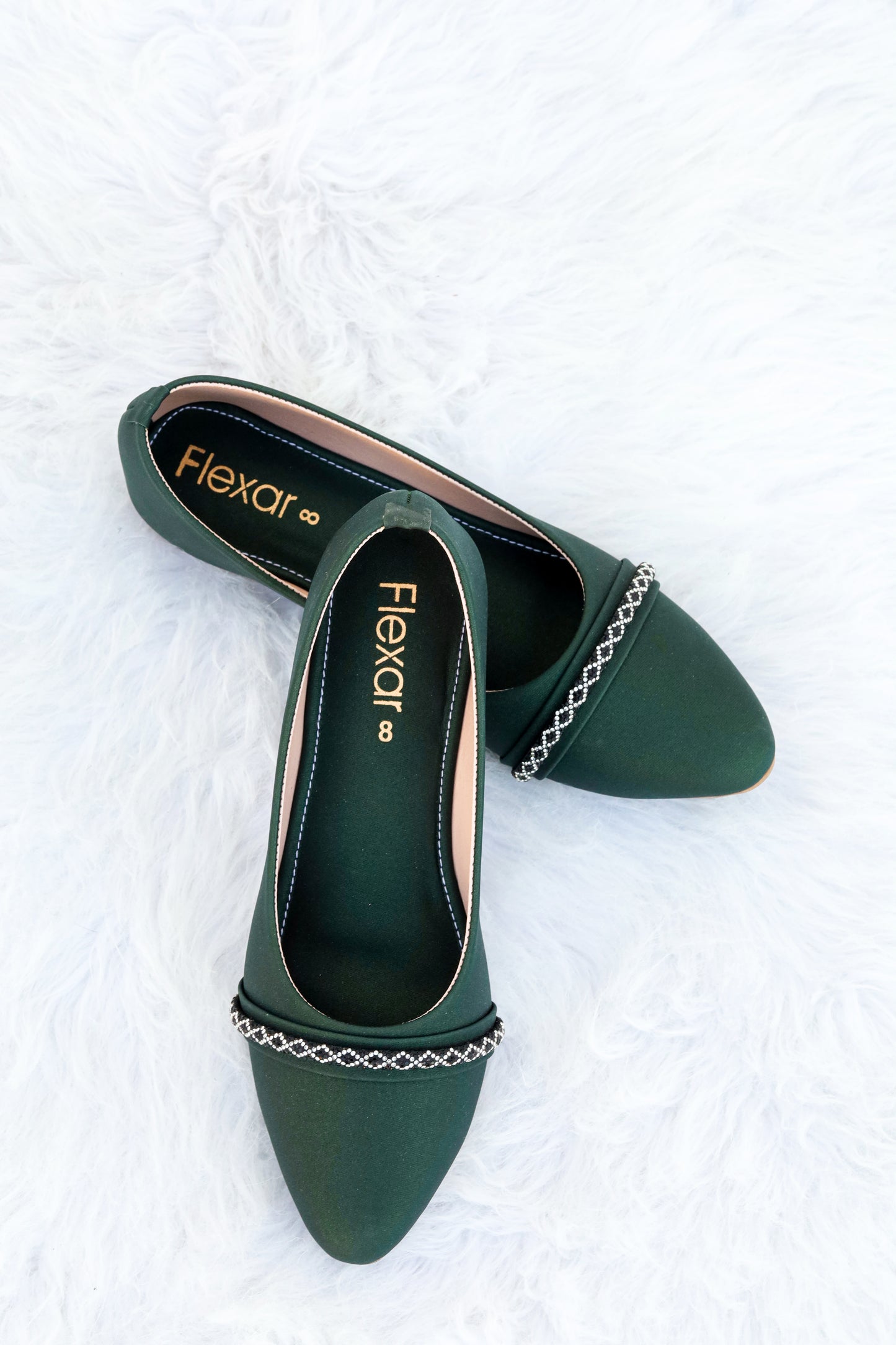 Flexar Elegant Green Pumps