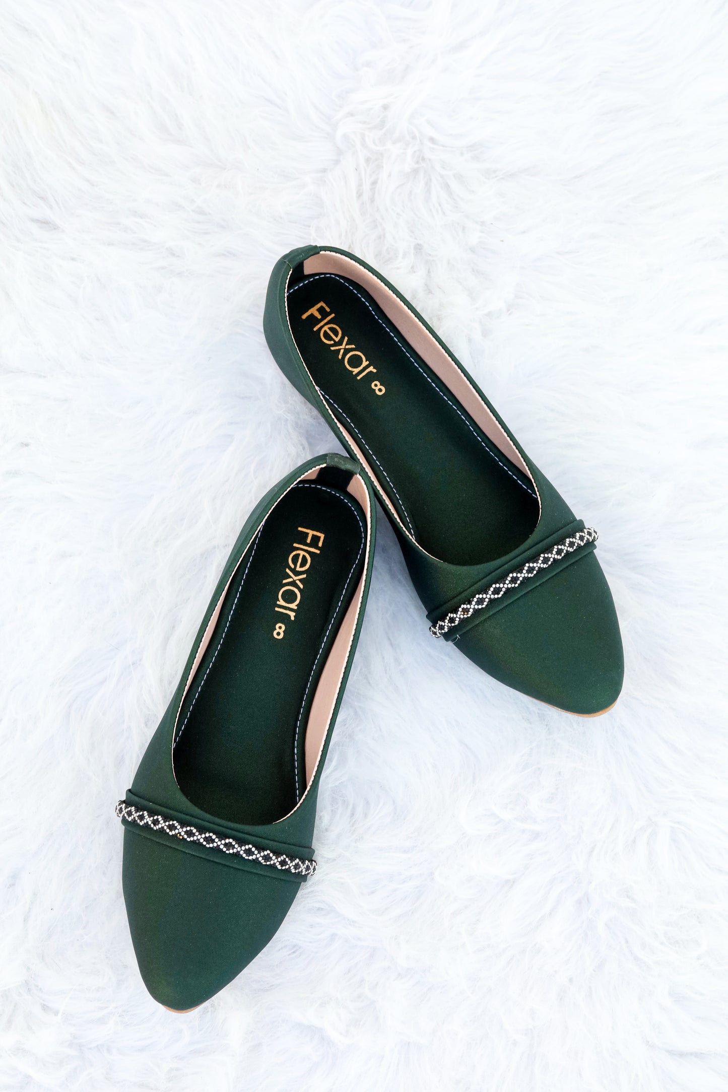 Flexar Elegant Green Pumps