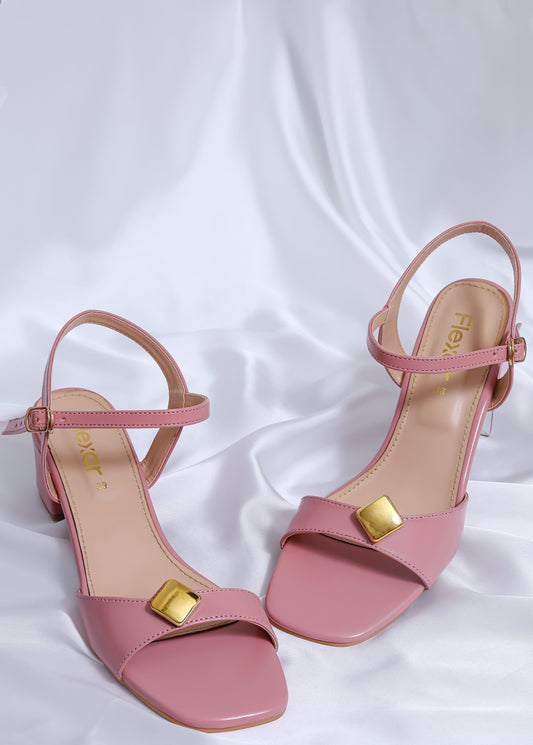 Flexar Heels Muted Pink - L1