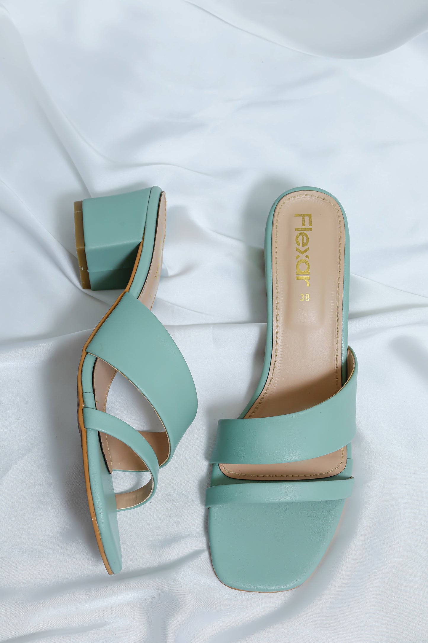 Flexar Heels Pastel Green - L2🔥